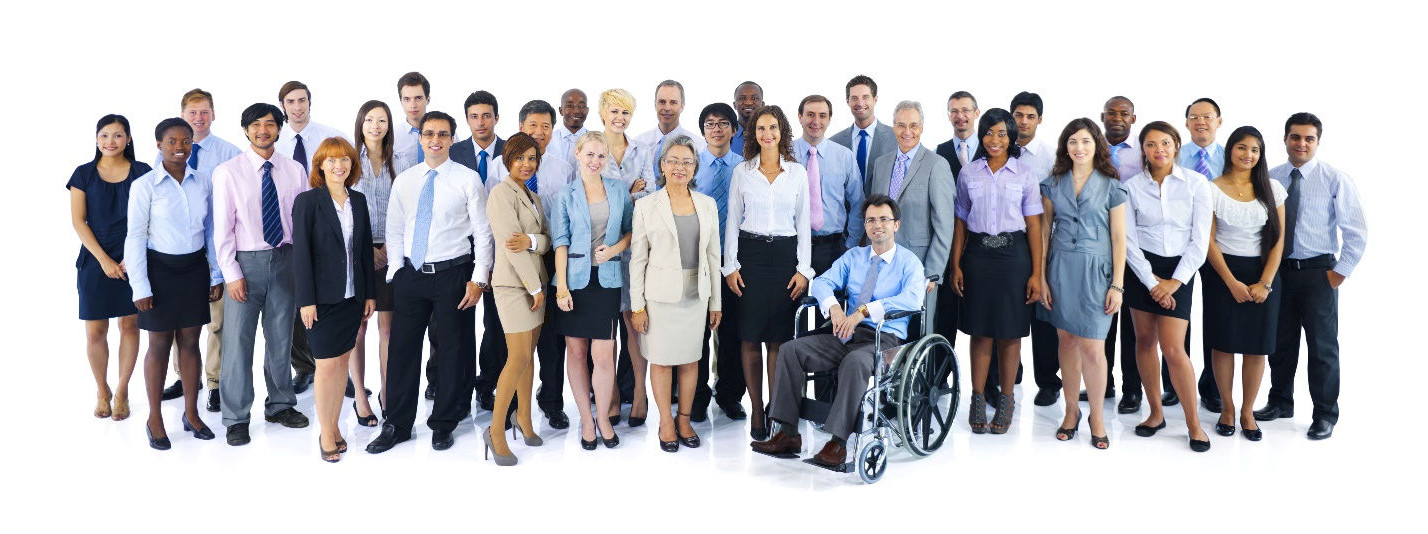 Empowering Abilities: Services and Jobs for People with Disabilities - A group of individuals with mixed abilities. 